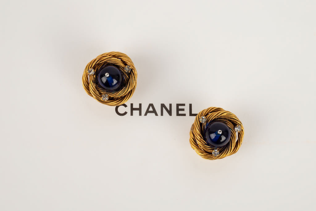 Boucles d'oreilles Chanel époque Coco