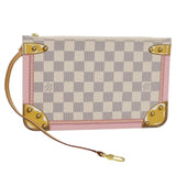 Louis Vuitton Neverfull Pouch  Canvas Clutch Bag