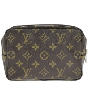 Louis Vuitton Trousse De Toilette 18  Canvas Clutch Bag