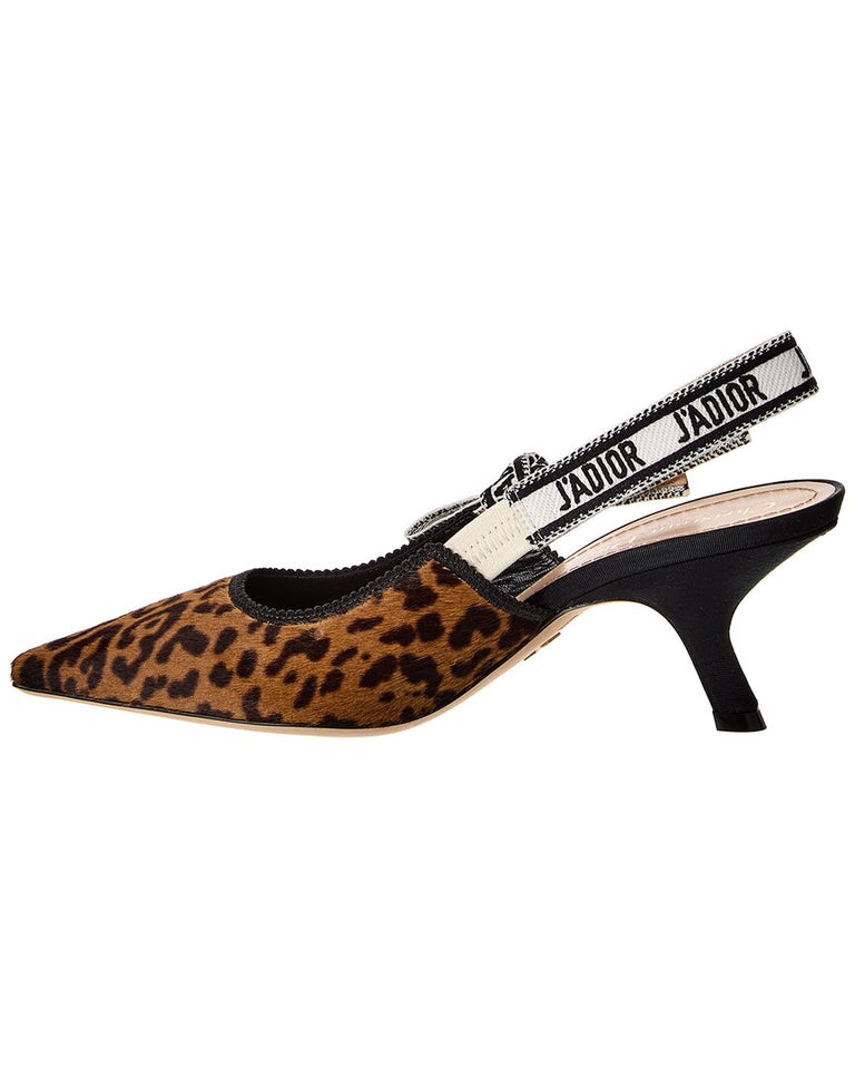 Dior J'Adior Haircalf Slingback Pump