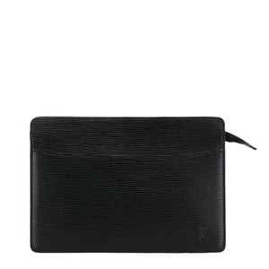 Louis Vuitton Pochette Homme  Leather Clutch Bag