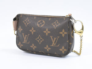 Louis Vuitton Pochette  Canvas Clutch Bag