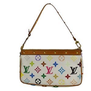Louis Vuitton Pochette Accessoires  Canvas Clutch Bag