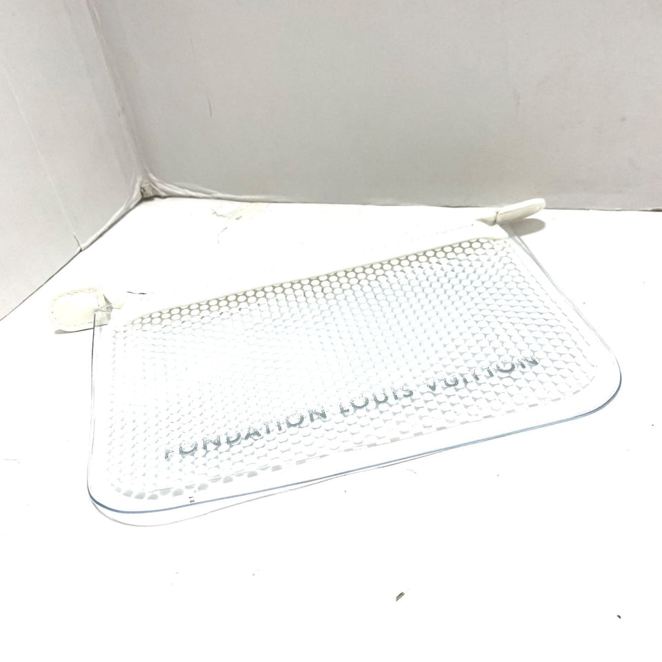 Louis Vuitton Pochette clear Plastic Clutch Bag