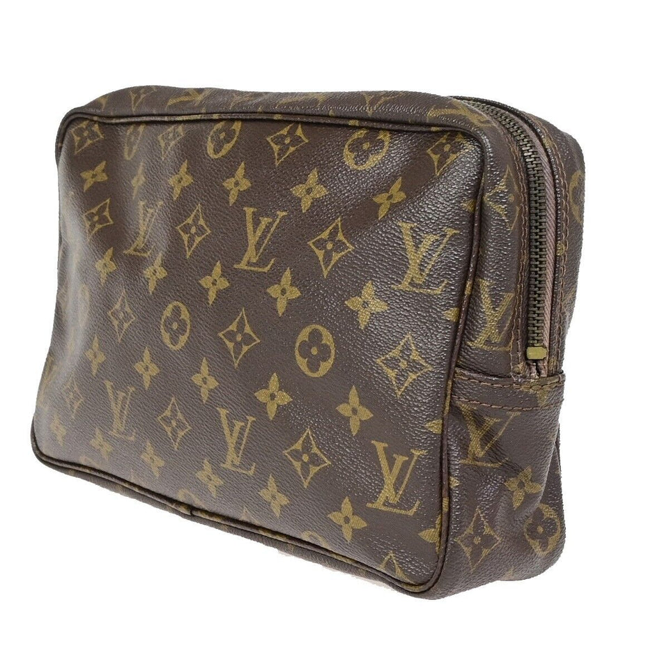 Louis Vuitton Trousse Toilette 28  Canvas Clutch Bag