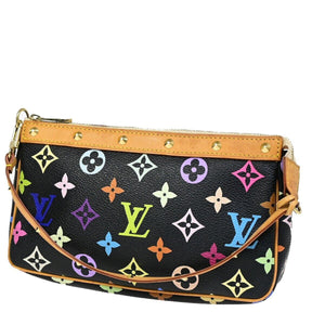 Louis Vuitton Pochette Accessoires  Canvas Clutch Bag