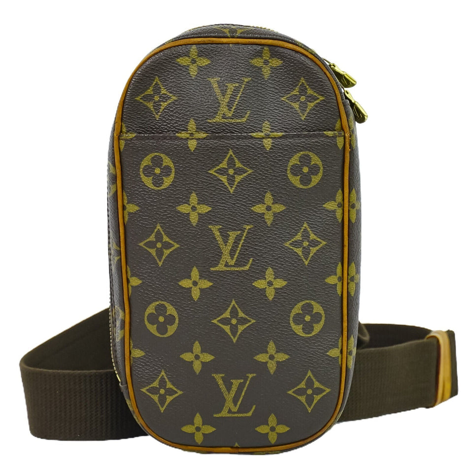 Louis Vuitton Gange  Canvas Clutch Bag