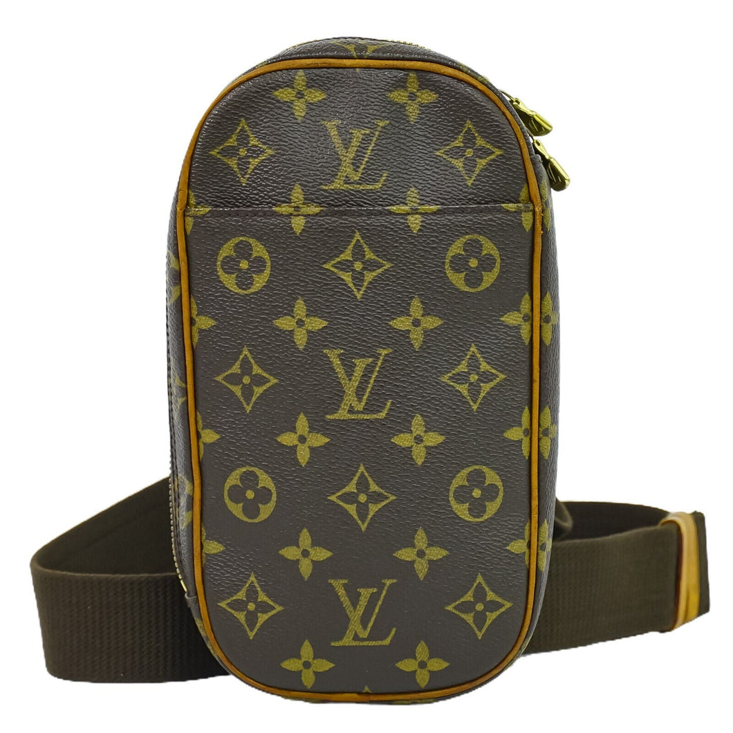Louis Vuitton Gange  Canvas Clutch Bag