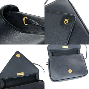 Dior Honeycomb  Canvas Shoulder Bag