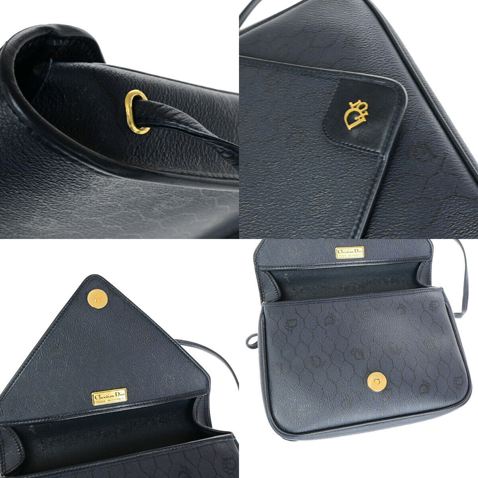 Dior Honeycomb  Canvas Shoulder Bag