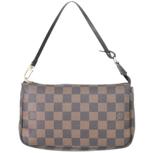 Louis Vuitton Pochette Accessoires  Canvas Clutch Bag