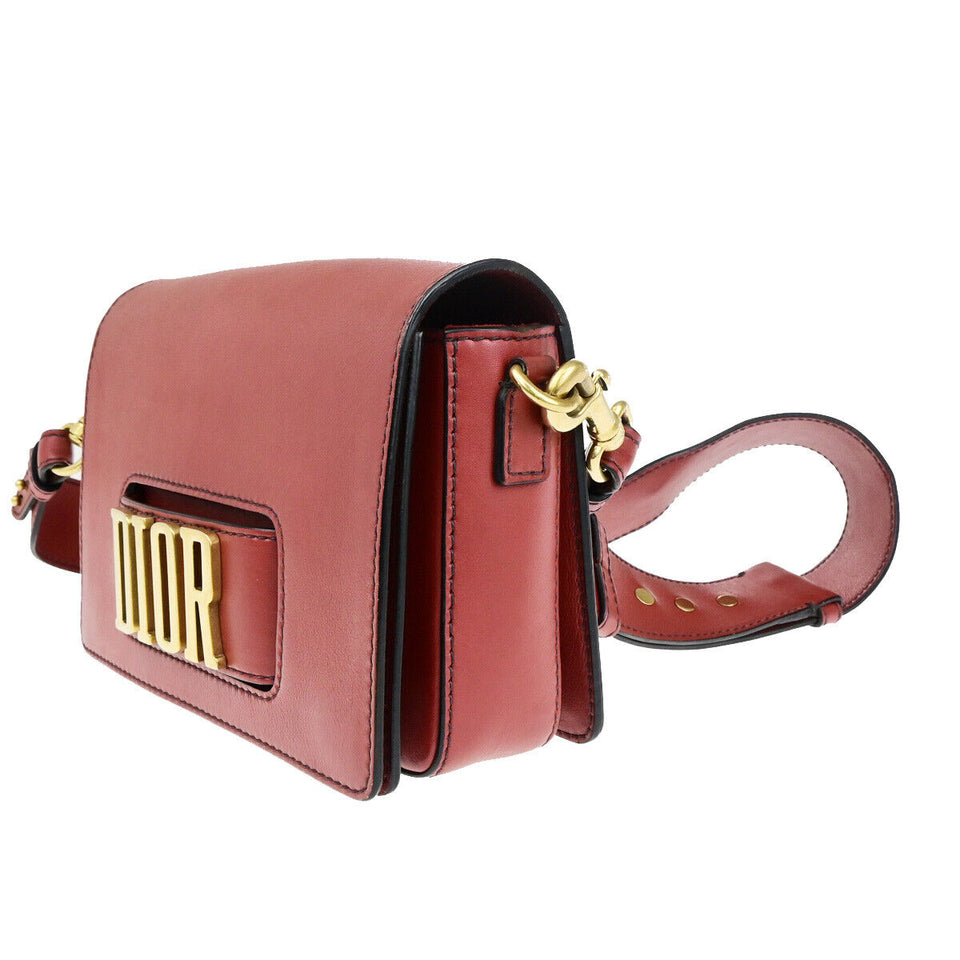Dior Dio(R)Evolution  Leather Shoulder Bag