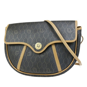 Dior Honeycomb  Canvas Shoulder Bag