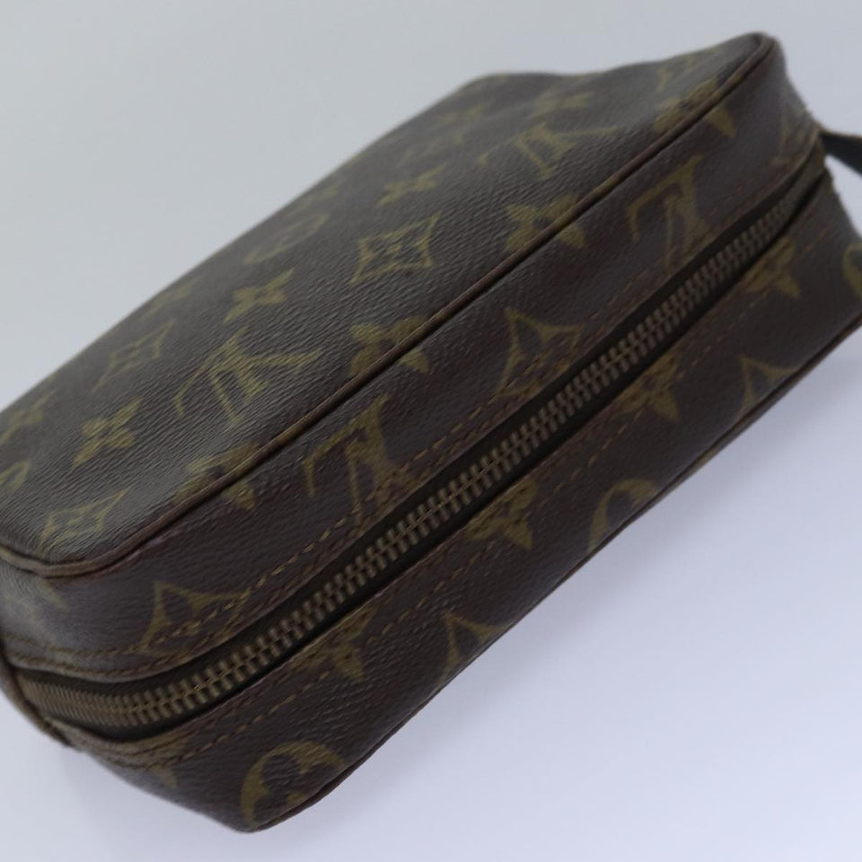 Louis Vuitton Trousse De Toilette 18  Canvas Clutch Bag