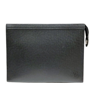 Louis Vuitton Pochette Voyage  Leather Clutch Bag