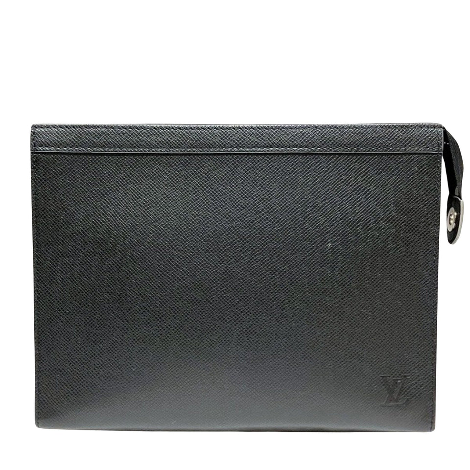 Louis Vuitton Pochette Voyage  Leather Clutch Bag