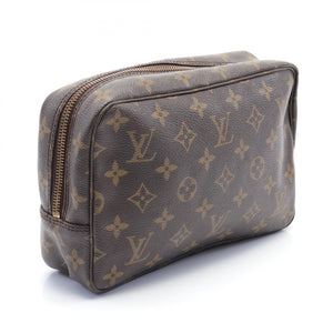 Louis Vuitton Monogram Trousse Toilette Clutch Canvas Vanity Bag