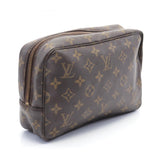 Louis Vuitton Monogram Trousse Toilette Clutch Canvas Vanity Bag