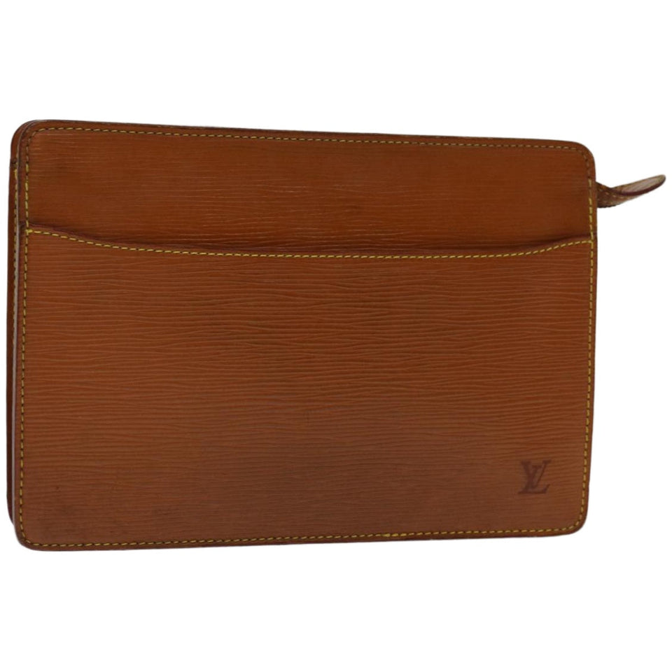 Louis Vuitton Pochette Homme  Leather Clutch Bag