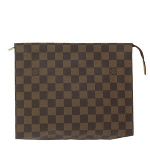 Louis Vuitton Poche Toilette  Canvas Clutch Bag