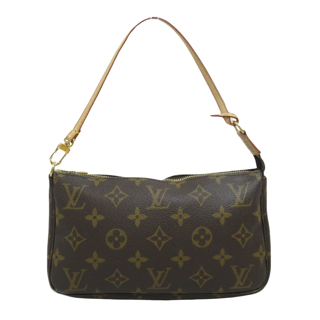 Louis Vuitton Pochette Accessoires  Canvas Clutch Bag