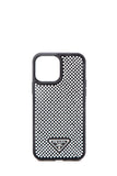 Prada Black & Silver i-Phone 12 Pro Max Case