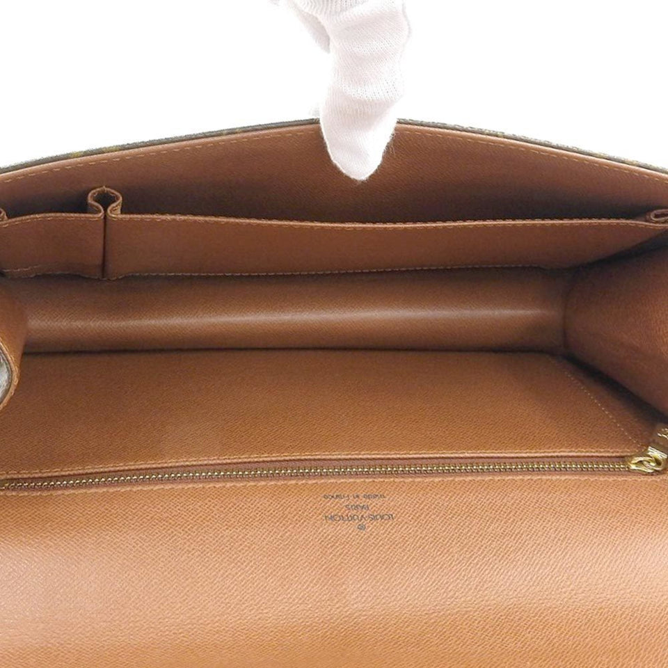 Louis Vuitton Pochette  Canvas Clutch Bag