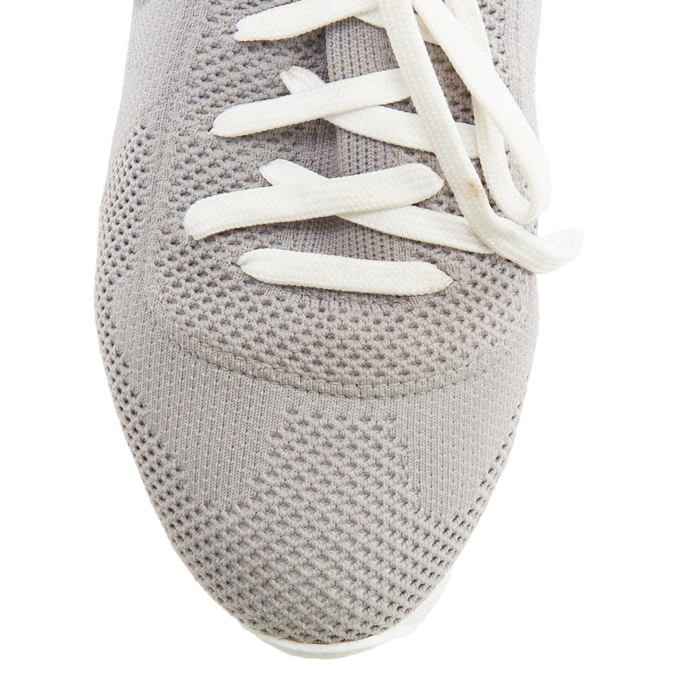 Dior Homme B21 Sockes logo knit low top lace sneakers