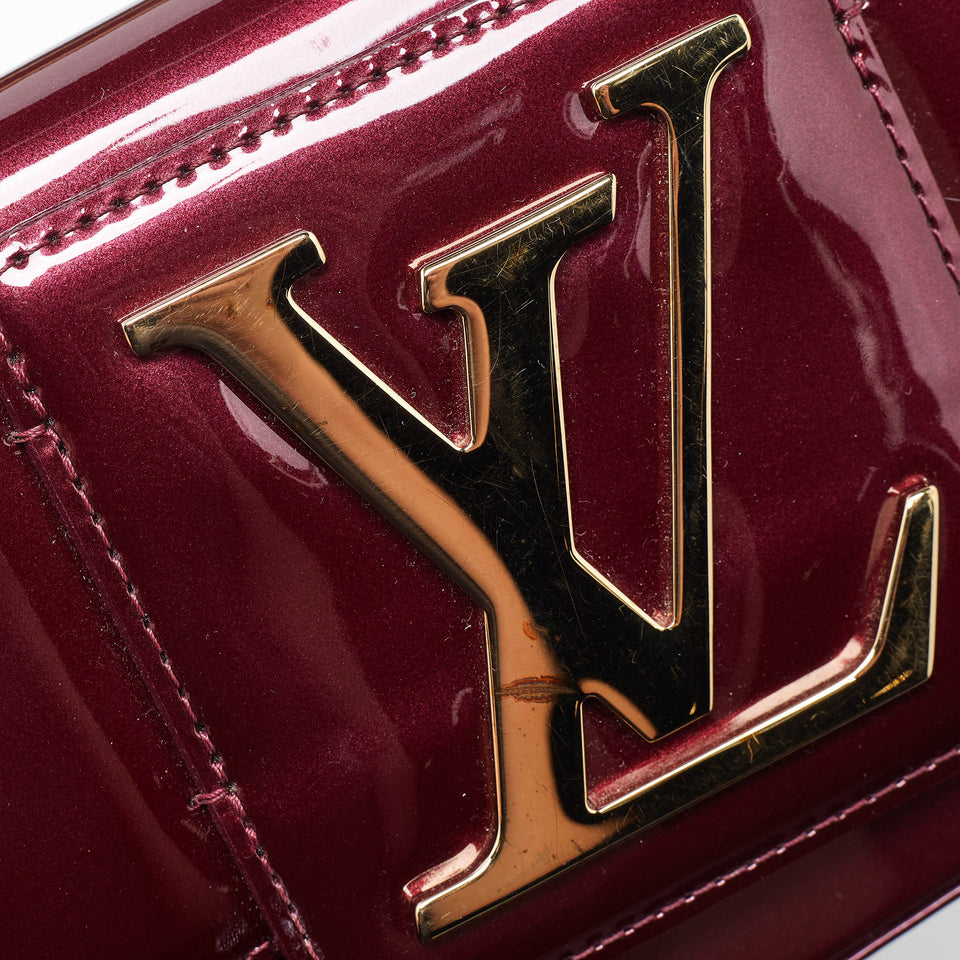 Louis Vuitton Rouge Fauviste Vernis Sobe Clutch