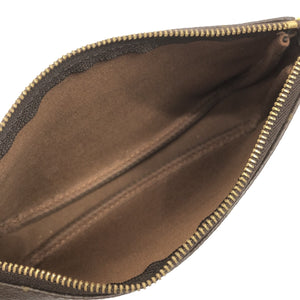 Louis Vuitton Pochette Accessoire  Canvas Clutch Bag