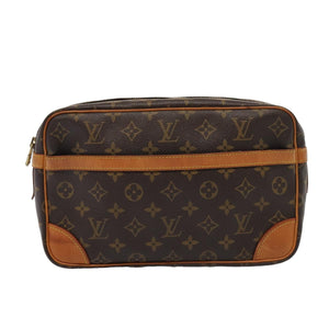 Louis Vuitton Compiegne 28  Canvas Clutch Bag