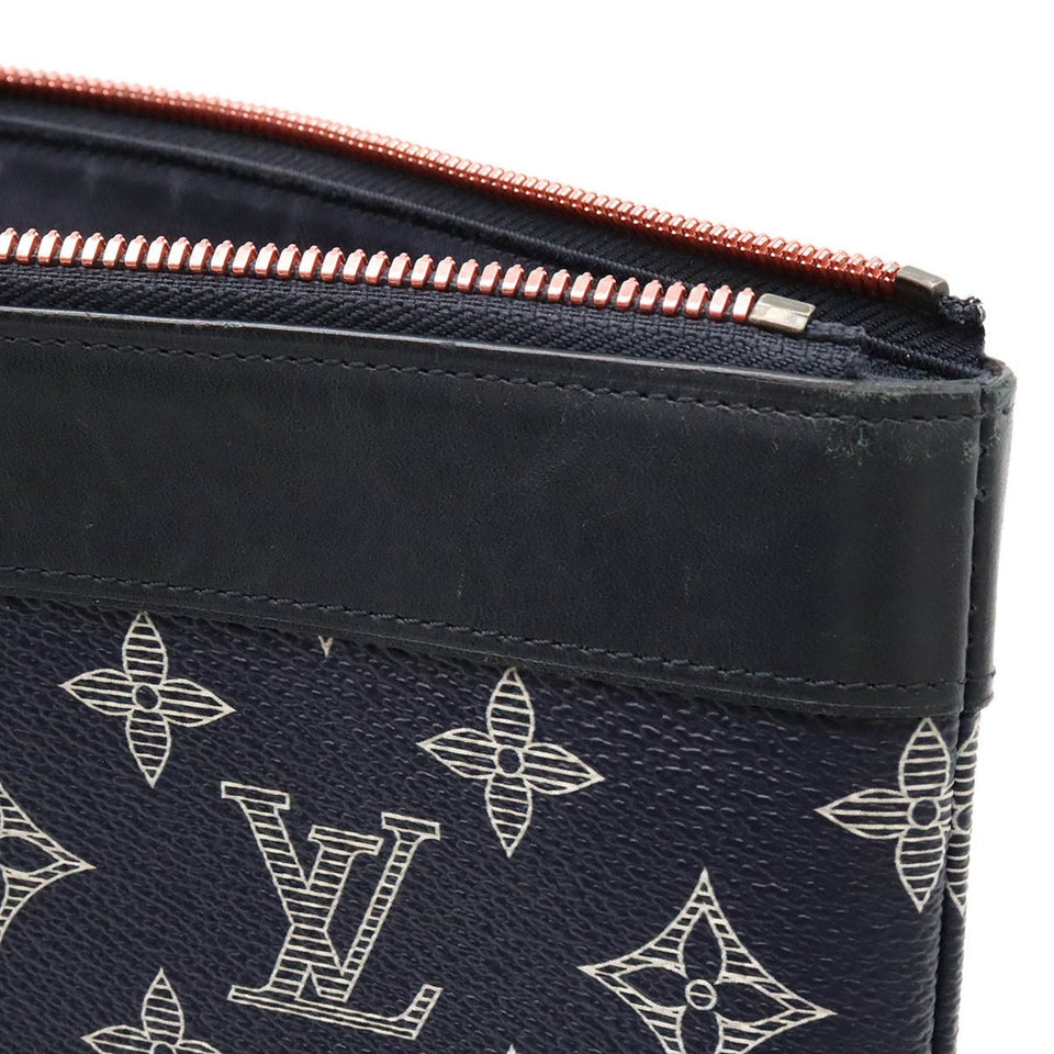 Louis Vuitton Apollo Pochette  Canvas Clutch Bag