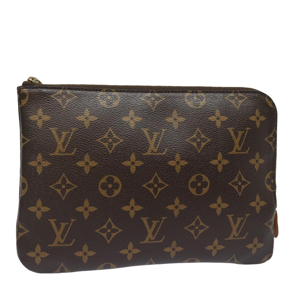 Louis Vuitton Etui Voyage  Canvas Clutch Bag