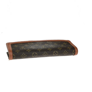 Louis Vuitton Pochette Dame  Canvas Clutch Bag