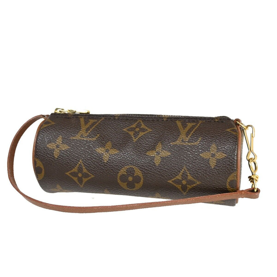 Louis Vuitton Papillon  Canvas Clutch Bag