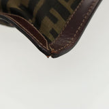 Fendi Zucca  Canvas Clutch Bag