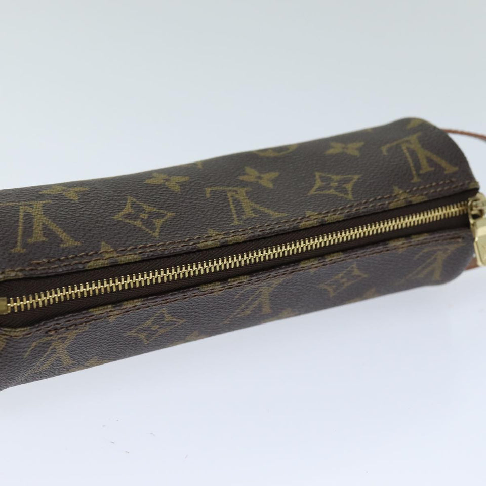 Louis Vuitton Trousse Rond  Canvas Clutch Bag