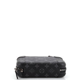 Horizon Clutch Monogram Eclipse Canvas