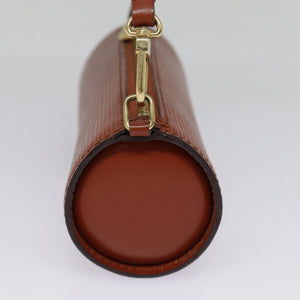 Louis Vuitton Papillon  Leather Clutch Bag