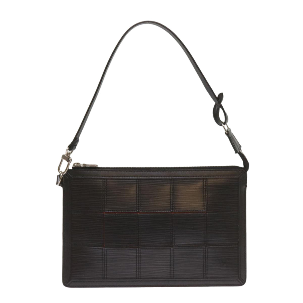 Louis Vuitton Delmonico  Leather Clutch Bag