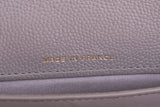 Chanel 2020 Grey Quilted Caviar Wallet