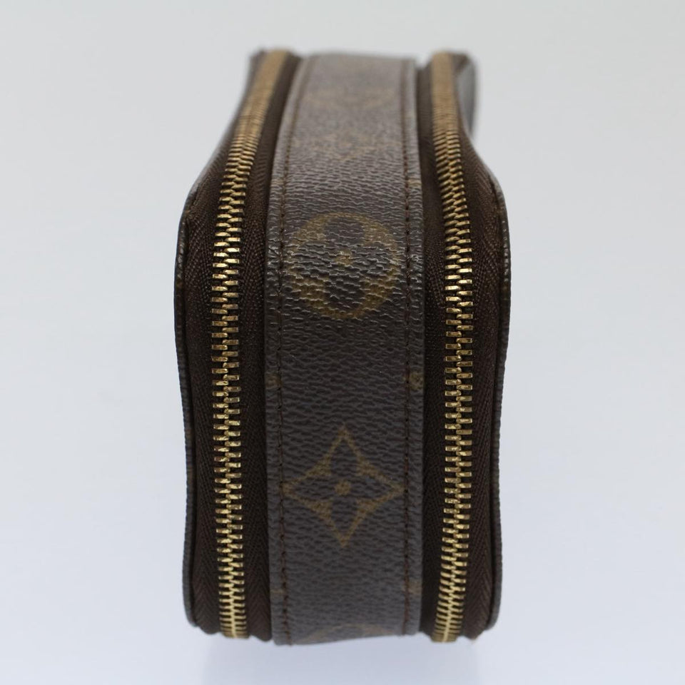 Louis Vuitton Trousse Brush Pm  Canvas Clutch Bag
