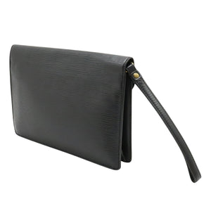 Louis Vuitton Sellier Drangonne  Leather Clutch Bag