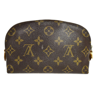 Louis Vuitton Cosmetic Pouch  Canvas Clutch Bag