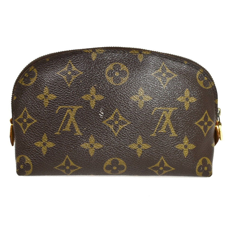 Louis Vuitton Cosmetic Pouch  Canvas Clutch Bag