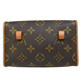 Louis Vuitton Florentine  Canvas Clutch Bag