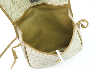 Dior Honeycomb  Canvas Shoulder Bag