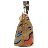 Dior Dioravenue Sauvage Special Edition Logo Canvas Embroidery Hobo Bag