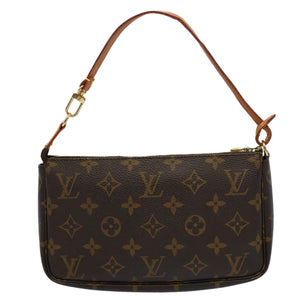 Louis Vuitton Pochette Accessoires  Canvas Clutch Bag