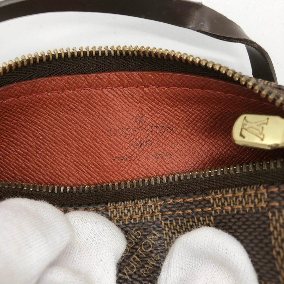 Louis Vuitton Papillon  Canvas Clutch Bag
